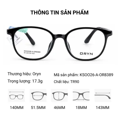 Gọng Kính Oryn KSOO26-A-OR8389 – Chính Hãng