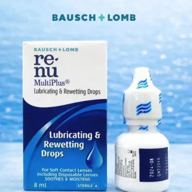 Nước Nhỏ Mắt Bausch & Lomb Renu MultiPlus Rewetting Drops 8ml Chính Hãng