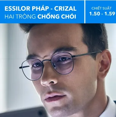Tròng Kính Hai Tròng Chống Chói Essilor