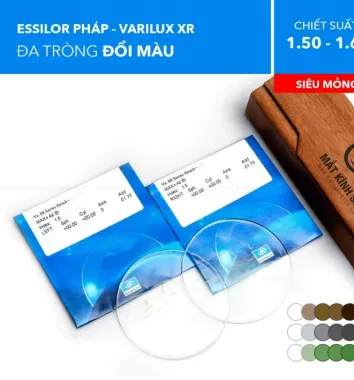 Đa Tròng Đổi Màu Varilux XR Series XTractive Essilor