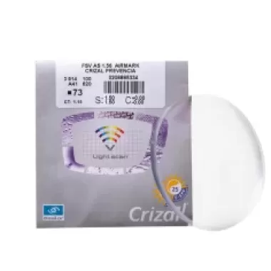 Tròng kính Essilor Erizal Chiết suất 1.56