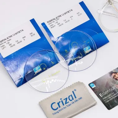 Đa Tròng Chống Ánh Sáng Xanh Blue Uv Essentials Active Essilor