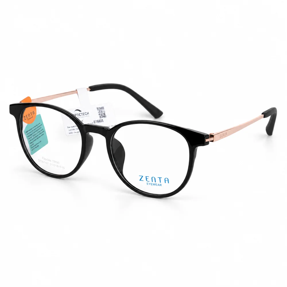 Gọng Kính Tròn ZENTA DT26-A-ZT8436 – Chính Hãng