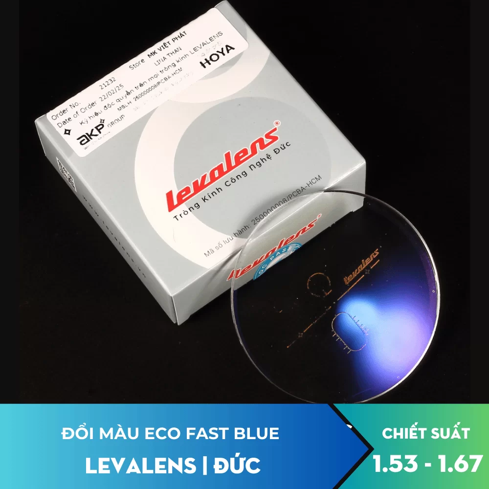 Đa tròng đổi màu levalens Eco Fast