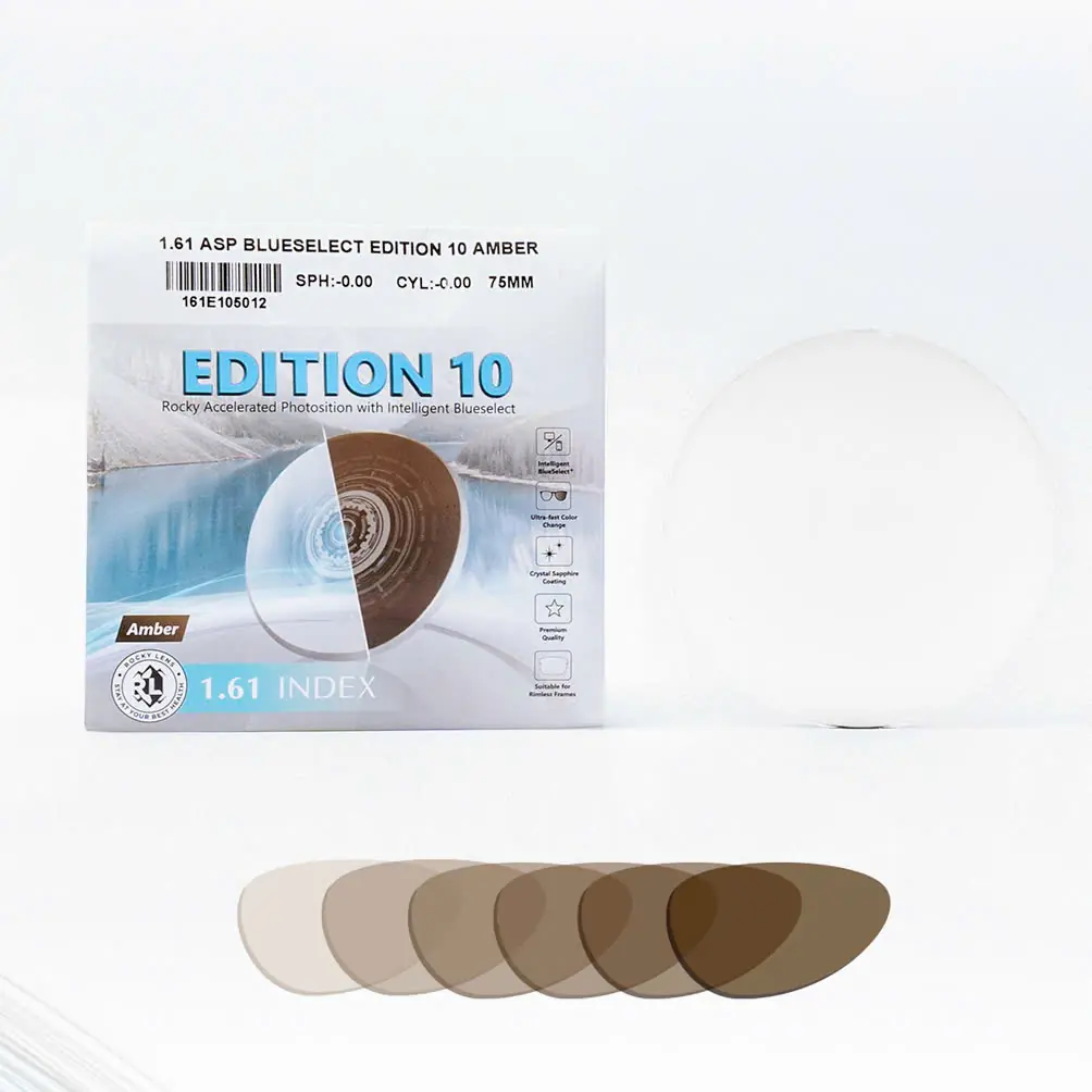 Rocky Edition 10 Tròng Kính Đổi Màu 1.61 ASP