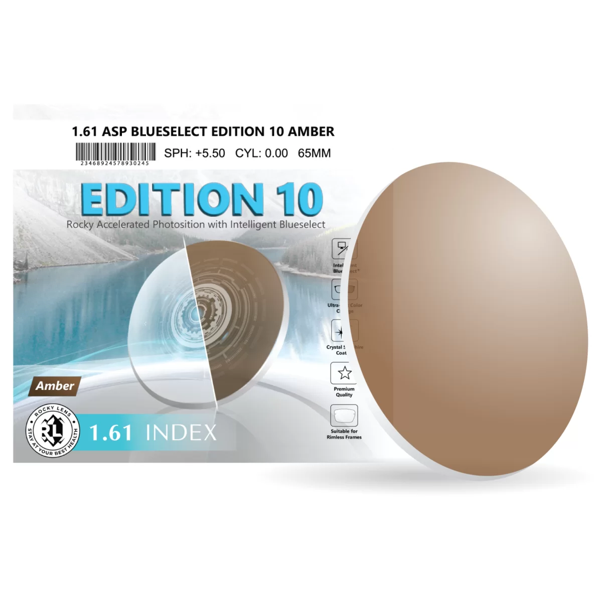 Đổi Màu Edition 10 Nâu Amber